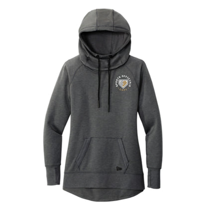 Ladies New Era Tri-Blend Fleece Pullover Hoodie