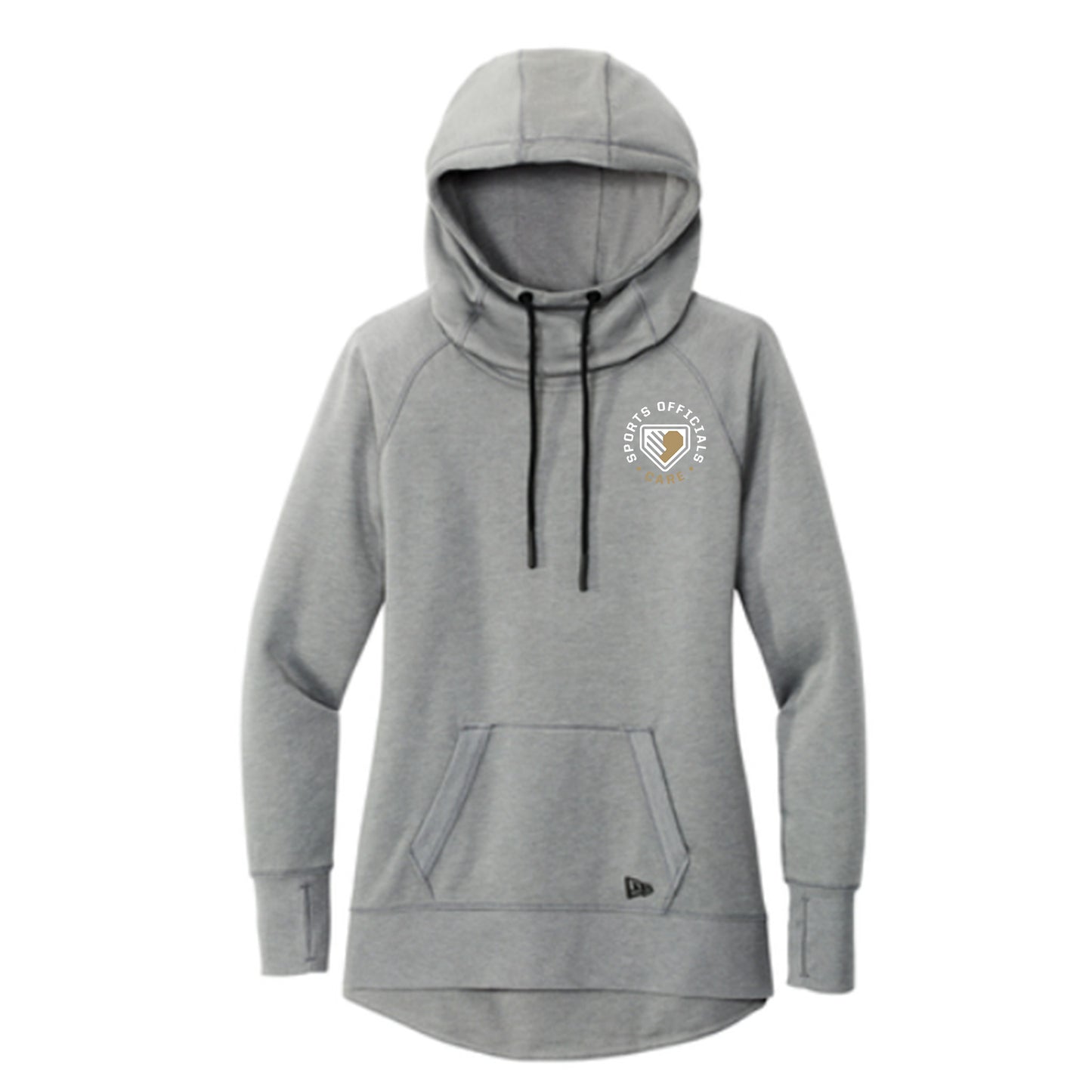 Ladies New Era Tri-Blend Fleece Pullover Hoodie